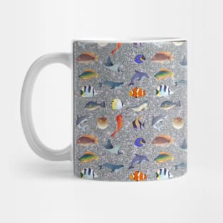 Fish Pattern Mug